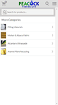 Mobile Screenshot of peacockfibres.co.uk